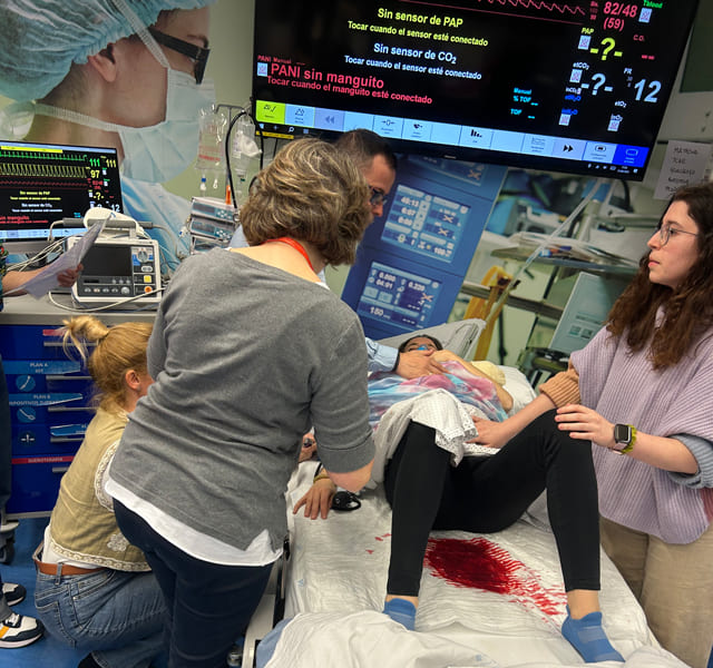 simulación clinica