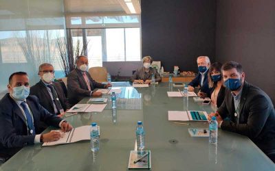 Primer encuentro de la Cátedra Fuden-UCLM con el nuevo rector de la Universidad de Castilla-La Mancha