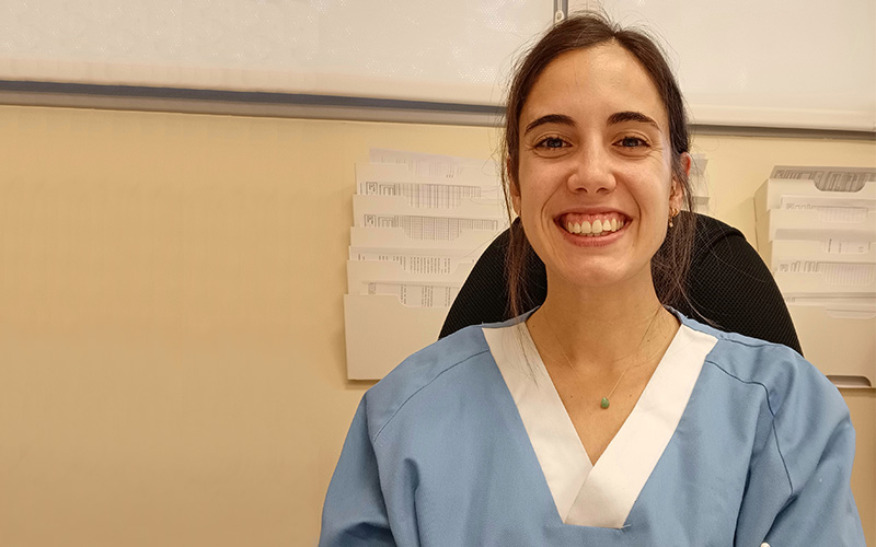 Alaitz Escudero enfermera Alaitz Escudero enfermera