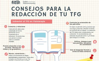 Consejos para redactar tu TFG. Sobrevivir al Trabajo Fin de Grado en Fisioterapia