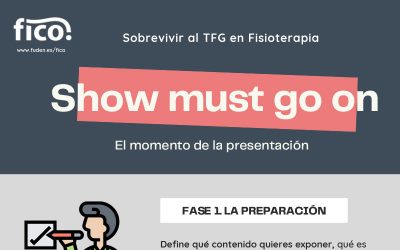 La presentación de tu TFG. Sobrevivir al Trabajo de Fin de Grado en Fisioterapia