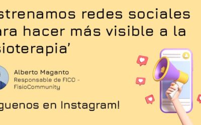 Síguenos en instagram @Fico_Fisiocommunity y @FisioOposiciones