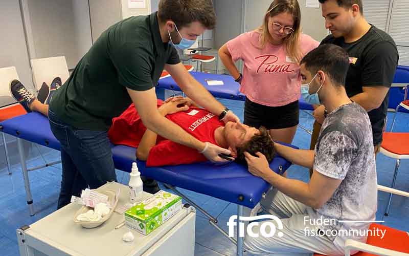 Punción seca, RCP, ecografía, neurorrehabilitación… Así fueron nuestras jornadas para fisioterapeutas en el Centro de Simulación de Fuden
