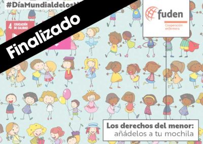 Los derechos del menor: añádelos a tu mochila