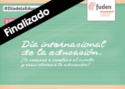 Día internacional de la educación. ¿Te atreves a cambiar el rumbo y transformar la educación?