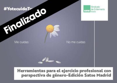 Herramientas para el ejercicio profesional con perspectiva de género-Edición SATSE Madrid