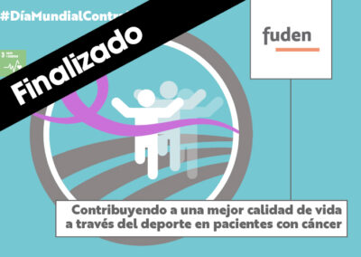 Contribuyendo a una mejor calidad de vida a través del deporte en pacientes con cáncer