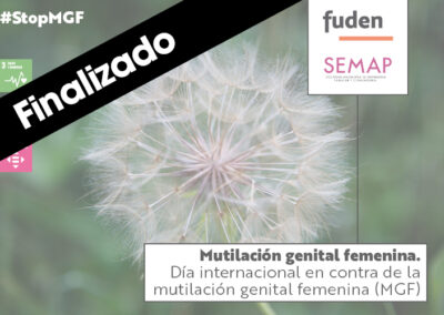 Mutilación genital femenina. Día Internacional contra la Mutilación Genital Femenina (MGF)