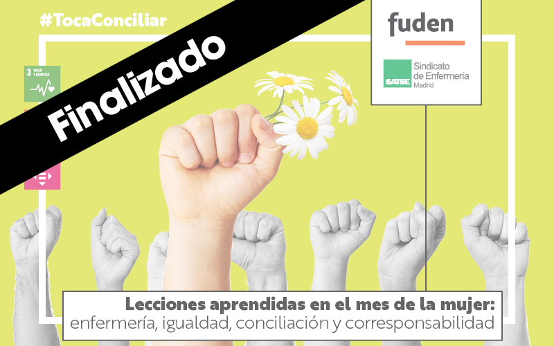 Lecciones aprendidas en el mes de la mujer: enfermería, igualdad, conciliación y corresponsabilidad