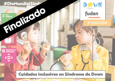 3ª edición. Cuidados inclusivos en Síndrome de Down