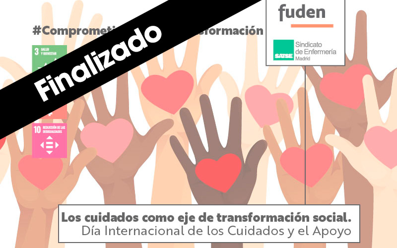 Los cuidados como eje de transformación social. Día internacional de los cuidados y el apoyo