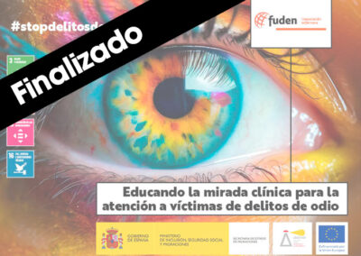 Jornada Educando la mirada clínica para la atención a víctimas de delitos de odio