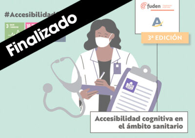 3ªedición. Accesibilidad cognitiva en el ámbito sanitario