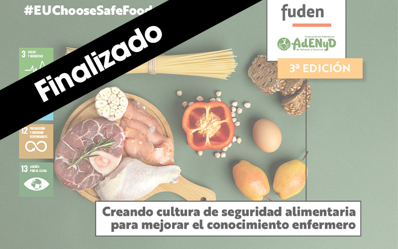 3ª Edición. Creando cultura de seguridad alimentaria para mejorar el conocimiento enfermero