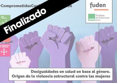 Desigualdades en salud en base al género. Origen de la violencia estructural contra las mujeres