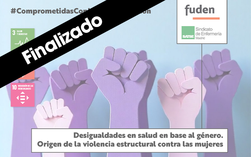 Desigualdades en salud en base al género. Origen de la violencia estructural contra las mujeres