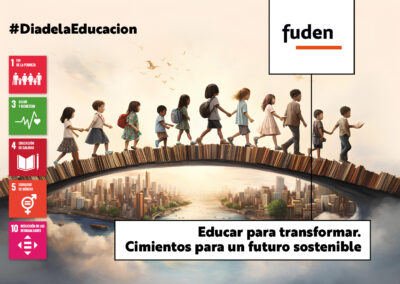 Educar para transformar. Cimientos para un futuro sostenible.