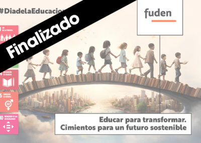 Educar para transformar. Cimientos para un futuro sostenible.