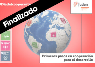 Primeros pasos en cooperación para el desarrollo