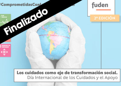 2ª edición. Los cuidados como eje de transformación social. Día internacional de los cuidados y el apoyo