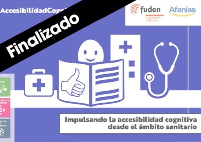 Impulsando la accesibilidad cognitiva desde el ámbito sanitario