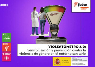 Violentómetro a 0: sensibilización y prevención contra la violencia de género en el entorno sanitario