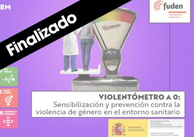 Violentómetro a 0: sensibilización y prevención contra la violencia de género en el entorno sanitario