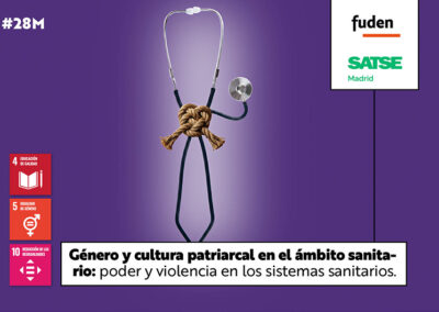 Género y cultura patriarcal en el ámbito sanitario: poder y violencia en los sistemas sanitarios.