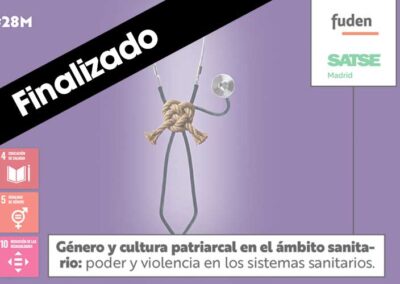 Género y cultura patriarcal en el ámbito sanitario: poder y violencia en los sistemas sanitarios.