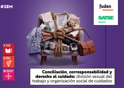 Conciliación, corresponsabilidad y derecho al cuidado: división sexual del trabajo y organización social de cuidados