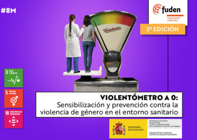 2ª edición. Violentómetro a 0: sensibilización y prevención contra la violencia de género en el entorno sanitario