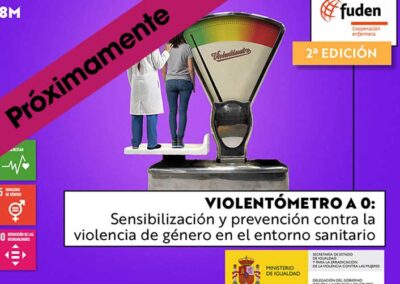 2ª edición. Violentómetro a 0: sensibilización y prevención contra la violencia de género en el entorno sanitario