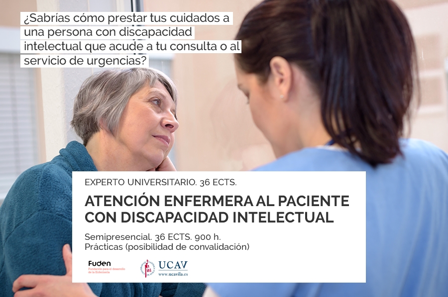 Experto Universitario en Atención enfermera a pacientes con discapacidad intelectual 2017/2018