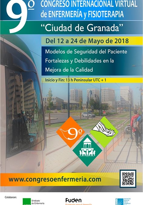 Participa en el Congreso Internacional Virtual de Enfermería y Fisioterapia ‘Ciudad de Granada’