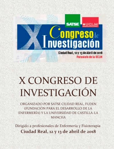 X Congreso de Investigación SATSE Ciudad Real