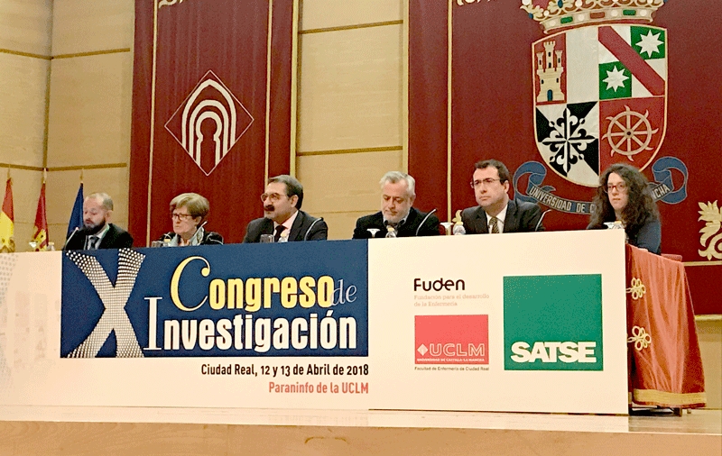 El presidente de FUDEN inaugura  X Congreso de Investigación SATSE Ciudad Real