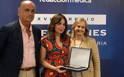 Dña. Amelia Amezcua, galardonada con un accésit de los XVII Premios Reflexiones