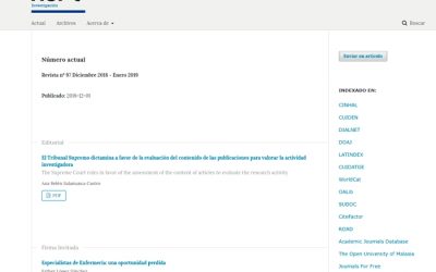 Disponible el número 97 de la revista Nure Investigación