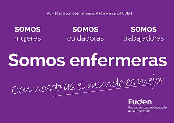 8M - dia de la mujer en Enfermería