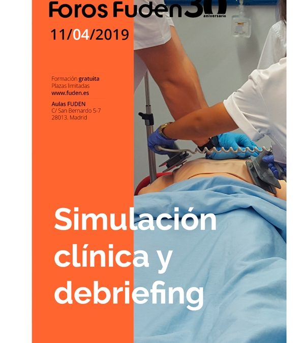 Foro Fuden en simulación clínica. Fórmate gratis con los mejores profesionales