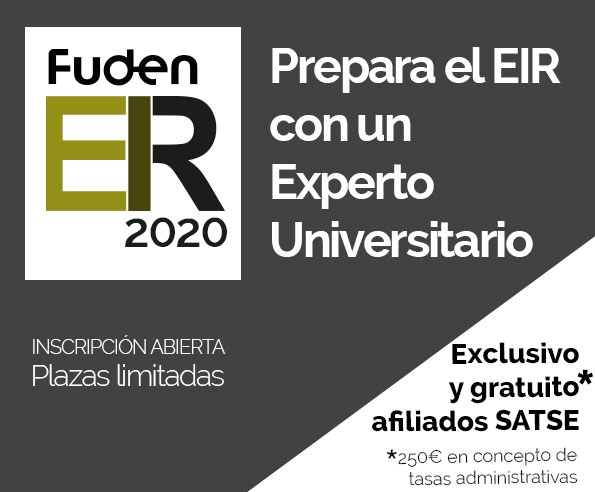 EIR 2020. Prepárate gratis con FUDEN y SATSE