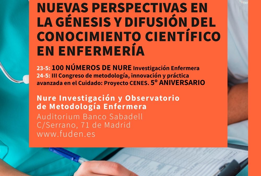 23 y 24 de mayo. Nuevo Foro FUDEN 30 aniversario centrado en la investigación y la metodología