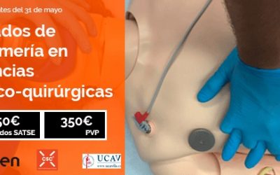 Nuevo curso de ‘Cuidados de enfermería en urgencias médico-quirúrgicas’