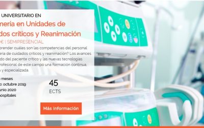 2019/2020 Experto universitario de cuidados en enfermería en unidades de cuidados críticos y reanimación