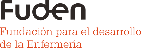 Logo descript Fuden negro naranja