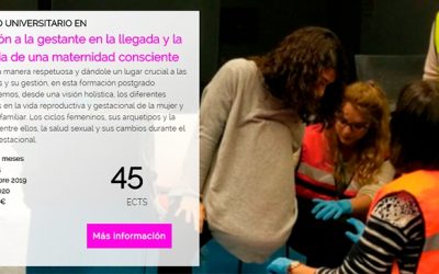 2019/2020 Experto universitario para matronas en la atención a la gestante en la llegada y vivencia de una maternidad consciente