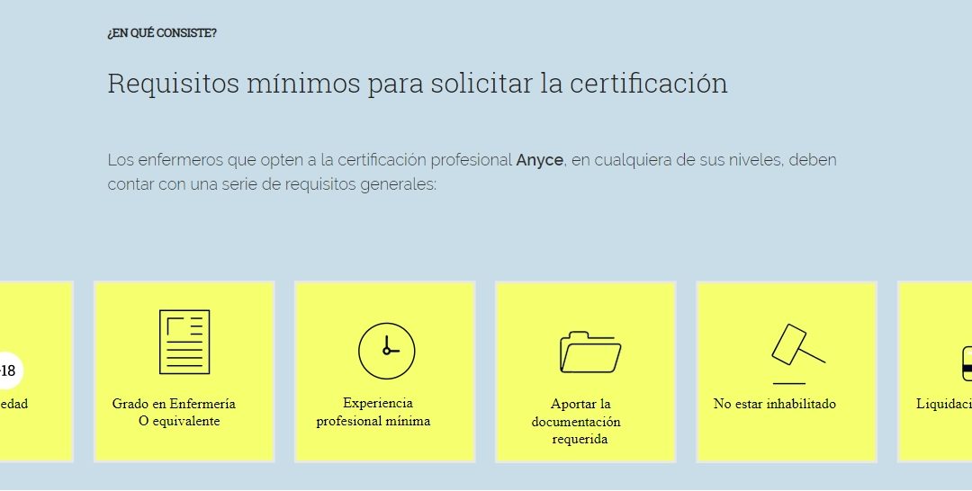 Conoce qué requisitos necesitas para solicitar tu certificado ANYCE