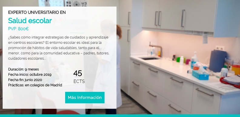 Experto universitario en Salud Escolar
