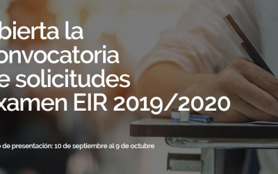 Convocatoria examen EIR 2019/2020