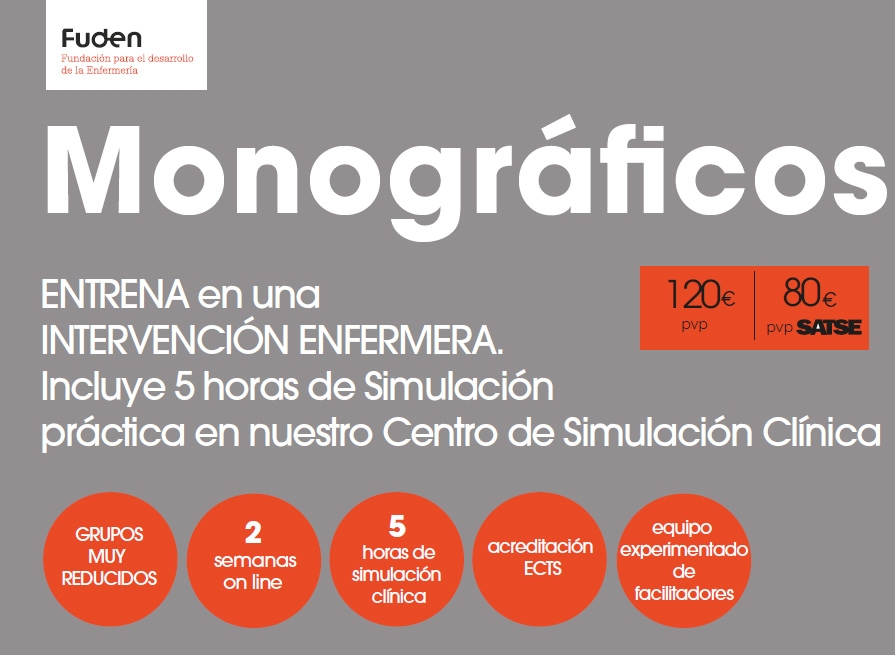 FUDEN lanza los Monográficos FUDEN. Formación centrada en los temas claves para enfermería